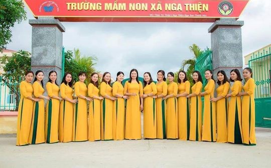 Trường Mầm non Nga Thiện: Nỗ lực vượt khó nâng cao chất lượng chăm sóc, nuôi dưỡng, giáo dục trẻ