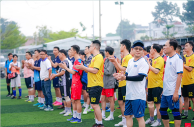 Group Thủ tục Hải Quan Việt Nam tổ chức giải bóng đá Mừng sinh nhật lần thứ 8