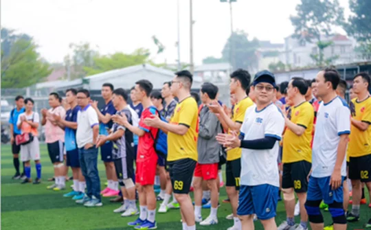Group Thủ tục Hải Quan Việt Nam tổ chức giải bóng đá Mừng sinh nhật lần thứ 8