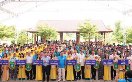Khai mạc Hội thao VRG tại Campuchia