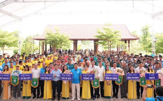 Khai mạc Hội thao VRG tại Campuchia