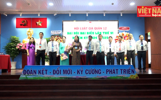 Đại hội đại biểu Hội Luật gia Quận 12: Tạo đà cho những bước tiến mới