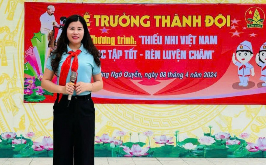 Cô giáo Trần Thị Thu Hạnh: Sắc son tình yêu nghề