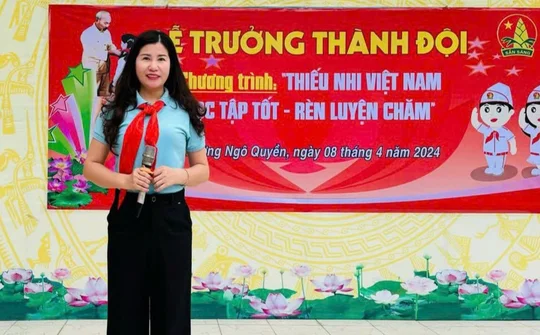 Cô giáo Trần Thị Thu Hạnh: Sắc son tình yêu nghề