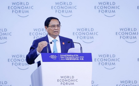 Toàn văn bài phát biểu đặc biệt của Thủ tướng Phạm Minh Chính tại WEF Đại Liên 2024