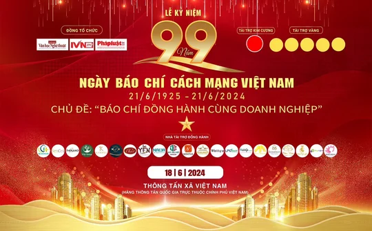 Chào mừng Kỷ niệm 99 năm Ngày Báo Chí Cách Mạng Việt Nam (21/6/1925 - 2024)