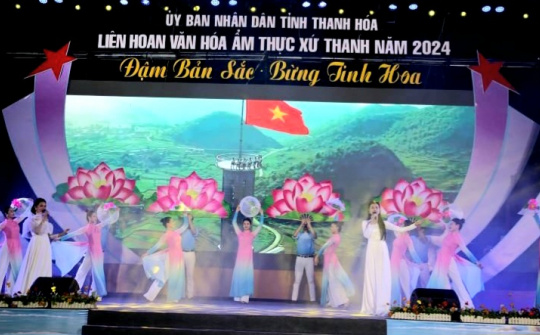 Khai mạc Liên hoan văn hóa ẩm thực xứ Thanh năm 2024