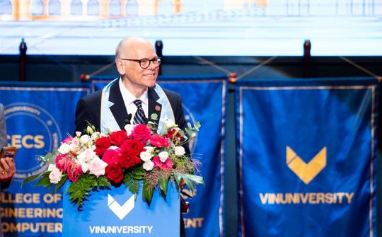 Giáo sư danh dự ĐH Cornell: VinUni có những sinh viên mà các Đại học Ivy mong có