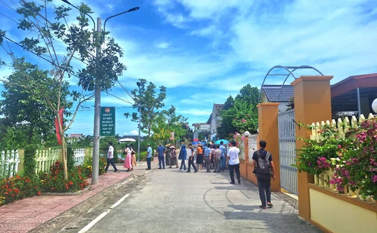 Báo chí trung ương thường trú tại Thanh Hóa đi thực tế huyện Triệu Sơn