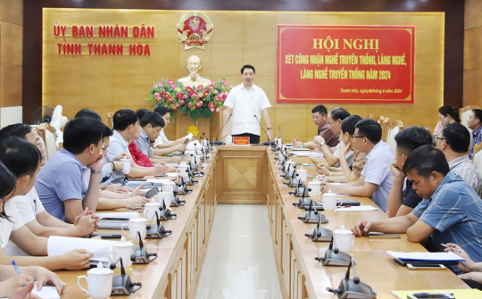 Thanh Hóa có thêm 7 nghề và làng nghề truyền thống được công nhận
