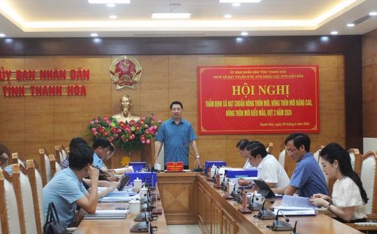 Thanh Hóa: Thẩm định xét, công nhận xã đạt chuẩn NTM, NTM nâng cao, NTM kiễu mẫu, đợt 2 năm 2024