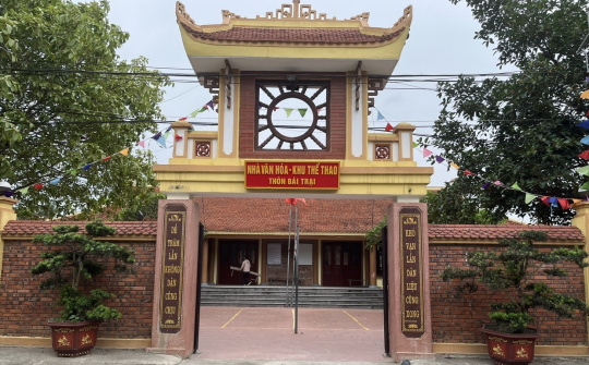 Định Tăng hoàn thiện các tiêu chí để về đích nông thôn mới nâng cao