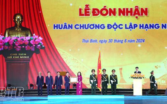 Thái Bình: Kỷ niệm 70 năm ngày giải phóng thị xã, 20 năm xây dựng và phát triển thành phố và đón nhận Huân chương Độc lập hạng Nhì