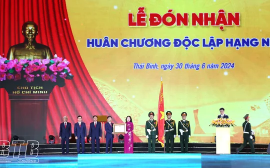 Thái Bình: Kỷ niệm 70 năm ngày giải phóng thị xã, 20 năm xây dựng và phát triển thành phố và đón nhận Huân chương Độc lập hạng Nhì
