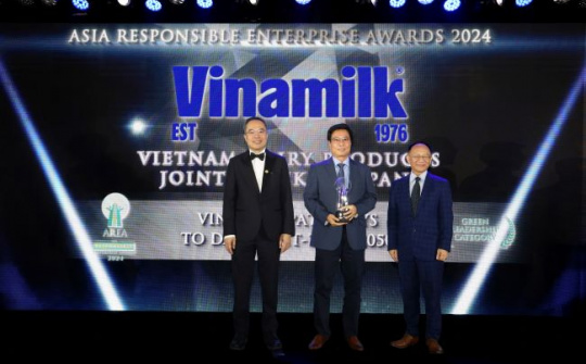 Vinamilk được vinh danh tại Giải thưởng Doanh nghiệp Trách nhiệm Châu Á