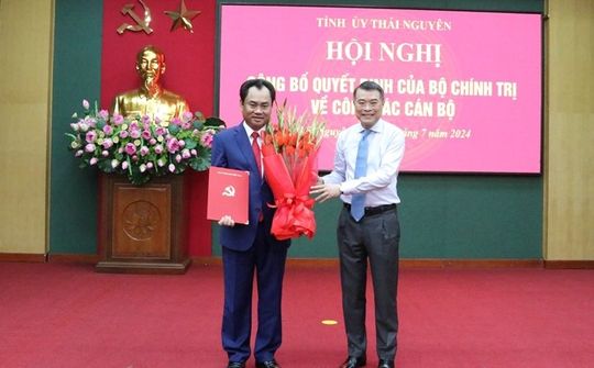 Bộ Chính trị chuẩn y ông Trịnh Việt Hùng giữ chức Bí thư Tỉnh ủy Thái Nguyên