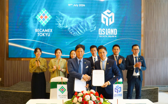 QS Land ký kết với Becamex Tokyu trở thành đối tác phân phối chiến lược các dự án