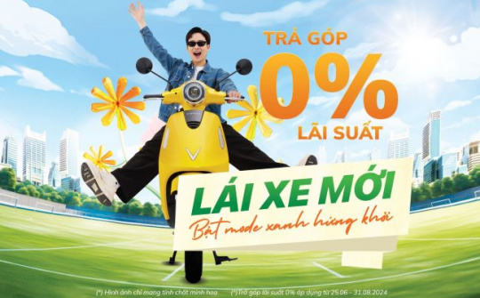 Ưu đãi chồng ưu đãi, cơ hội tốt nhất mua xe máy điện VinFast hè này