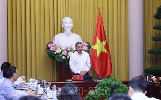 Chủ tịch nước Tô Lâm: Tiếp tục đẩy mạnh cải cách tư pháp, chống bảo thủ, cục bộ