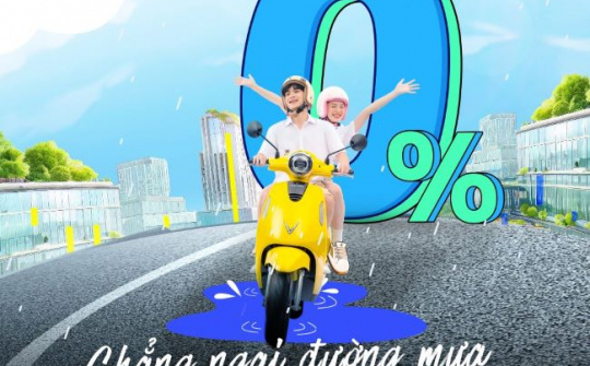 Mua xe máy điện VinFast chỉ từ 5,4 triệu đồng trả trước