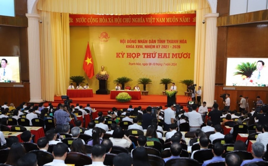 Thanh Hóa: Khai mạc Kỳ họp thứ 20, HĐND tỉnh khóa XVIII