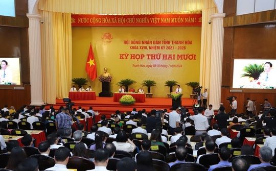 Thanh Hóa: Khai mạc Kỳ họp thứ 20, HĐND tỉnh khóa XVIII