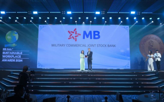 MB nhận giải thưởng “Nơi Làm việc tốt nhất Châu Á 2024”