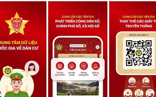 Đưa các tiện ích thiết yếu lên ứng dụng VNeID, hoàn thành trước ngày 31/12/2024