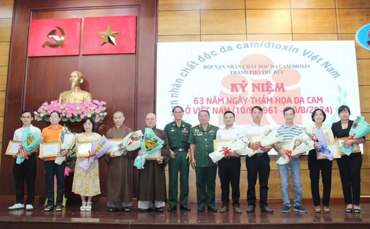 Họp mặt kỷ niệm 63 năm ngày “Thảm họa da cam ở Việt Nam”