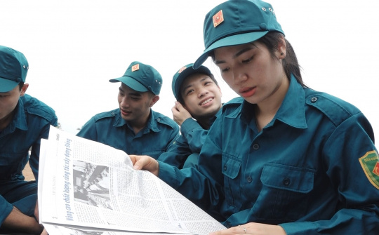 Ấn tượng người nữ chiến sĩ “sao vuông” hết lòng vì nhân dân, luôn hoàn thành tốt nhiệm vụ