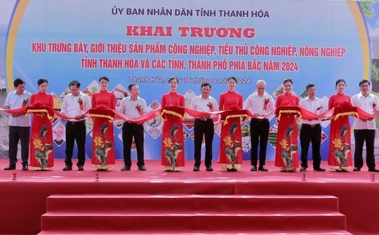 Thanh Hóa: Khai trương Khu trưng bày, giới thiệu sản phẩm CN-TTCN-NN các tỉnh, thành phố phía Bắc