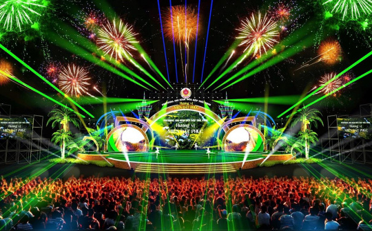 Tra Vinh plans to set off fireworks on the opening night of the 100-Year Wax Coconut Tree Festival