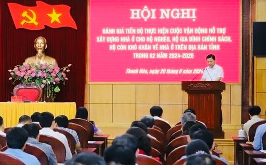 Thanh Hóa: Hơn 122 tỷ đồng hỗ trợ xây dựng nhà ở cho hộ nghèo, gia đình chính sách, hộ còn khó khăn về nhà ở