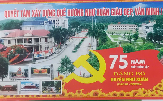 Chặng đường 75 năm hình thành và phát triển của Đảng bộ huyện Như Xuân