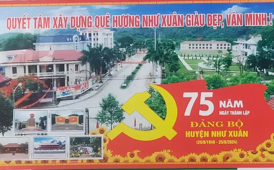 Chặng đường 75 năm hình thành và phát triển của Đảng bộ huyện Như Xuân