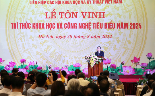Vinh danh 135 trí thức khoa học và công nghệ tiêu biểu 2024