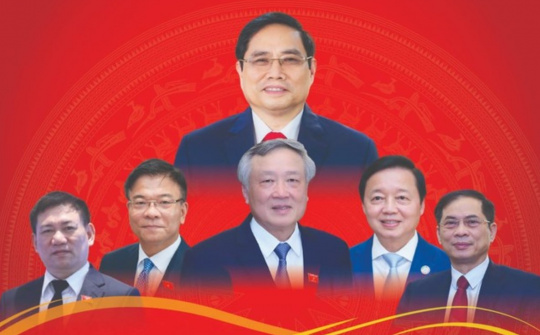 Phân công nhiệm vụ của các Phó Thủ tướng Chính phủ