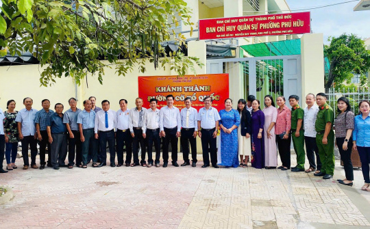 Tuyến đường cờ Tổ quốc: Nơi thể hiện lòng yêu nước của người dân phường Phú Hữu