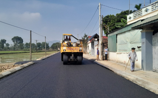 Thiệu Hóa: Sôi nổi phong trào hiến đất làm đường giao thông nông thôn