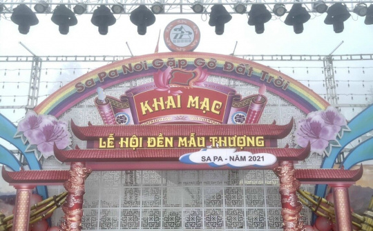 Tuần lễ hội Đền Mẫu Thượng Sa Pa năm 2022