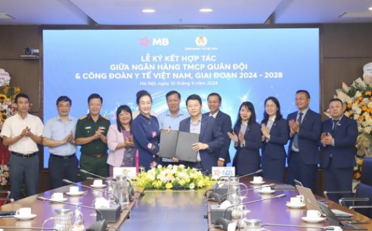 Công đoàn Y tế Việt Nam triển khai “Chương trình phúc lợi” cùng MB