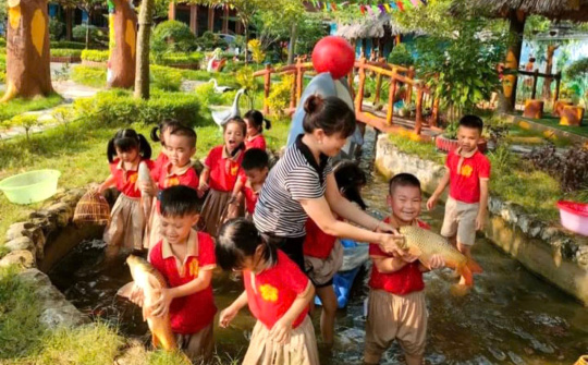 Trường Mầm non Xã Bắc Lý: Ngôi trường lấy trẻ làm trung tâm