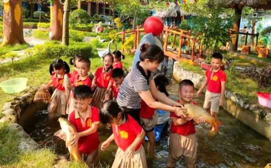 Trường Mầm non Xã Bắc Lý: Ngôi trường lấy trẻ làm trung tâm