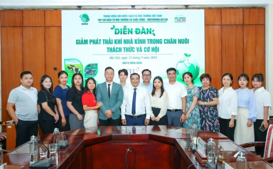 Diễn đàn: "Giảm phát thải khí nhà kính trong chăn nuôi: Thách thức và Cơ hội"