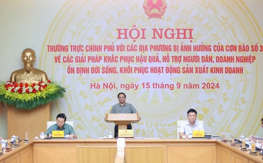 Khẩn trương khắc phục hậu quả bão Yagi
