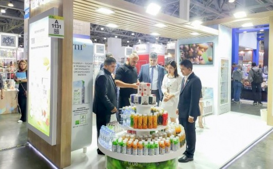 Dấu ấn doanh nghiệp Việt tại Hội chợ Quốc tế về Thực phẩm đồ uống Worldfood Moscow 2024