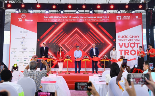 Giải Marathon Quốc tế Hà Nội Techcombank Mùa thứ 3 - Lan tỏa ý nghĩa nhân văn