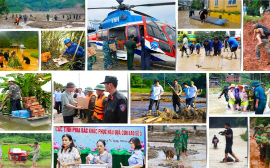 Khẩn trương khắc phục hậu quả bão lũ, nhanh chóng ổn định đời sống nhân dân