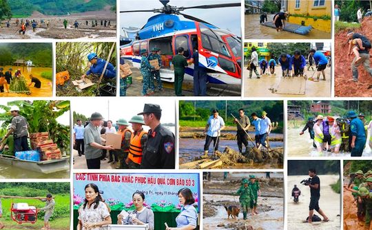 Khẩn trương khắc phục hậu quả bão lũ, nhanh chóng ổn định đời sống nhân dân