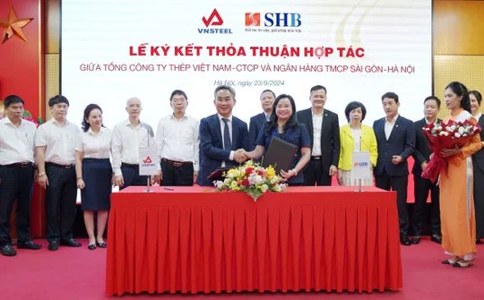 SHB và VNSTEEL chung tay đóng góp xây dựng kinh tế Việt Nam